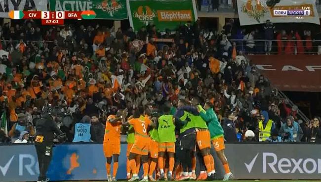 اهداف مباراة كوت ديفوار وبوركينا فاسور في كأس أمم افريقيا