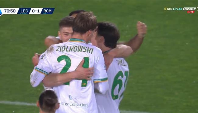 اهداف مباراة روما وليتشي (20) الدوري الايطالي