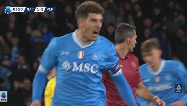 اهداف مباراة نابولي وهيلاس فيرونا (22) الدوري الايطالي
