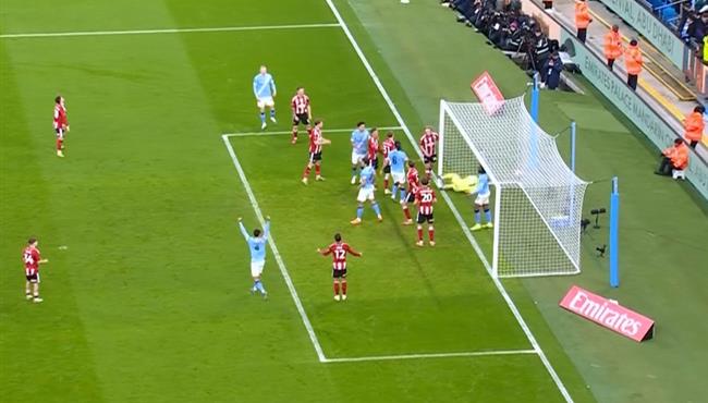 هدف مانشستر سيتي الثالث في مرمي اكستر سيتي بكأس الاتحاد الانجليزي