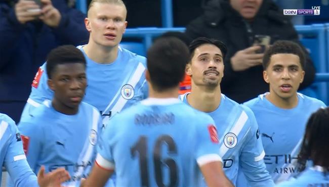 هدف مانشستر سيتي الرابع في مرمي اكستر سيتي بكأس الاتحاد الانجليزي