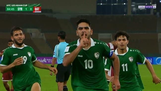 هدف فوز سوريا علي قطر (10) كأس أسيا تحت 23 عام