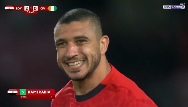 هدف رامي ربيعة في مرمي كوت ديفوار بكأس أمم افريقيا