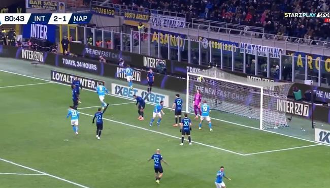 اهداف مباراة انتر ميلان ونابولي (22) الدوري الايطالي