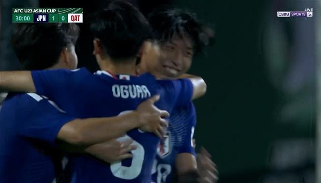 اهداف مباراة قطر واليابان في كأس اسيا تحت 23 عام