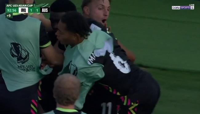 اهداف مباراة العراق واستراليا في كأس اسيا تحت 23 عام