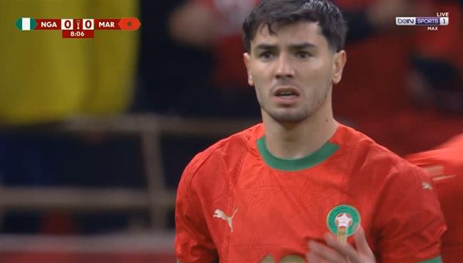 ابراهيم دياز كاد ان يسجل هدف رائع امام نيجيريا في نصف نهائي كأس امم افريقيا