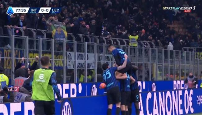 هدف فوز انتر ميلان علي ليتشي (10) الدوري الايطالي