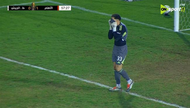 هدف تعادل طلائع الجيش مع الاهلي بكأس عاصمة مصر