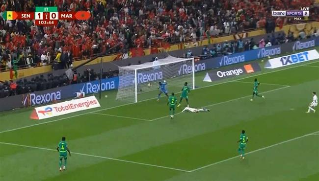 يوسف النصيري يهدر هدف محقق امام السنغال في نهائي كأس امم افريقيا