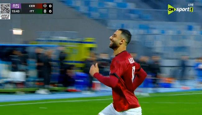 هدف عمرو السولية في مرمي الاتحاد السكندري بالدوري المصري