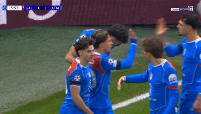 اهداف مباراة اتلتيكو مدريد وجالطة سراي في دوري ابطال اوروبا