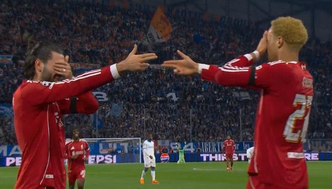 هدف ليفربول الملغي امام مارسيليا بدوري ابطال اوروبا