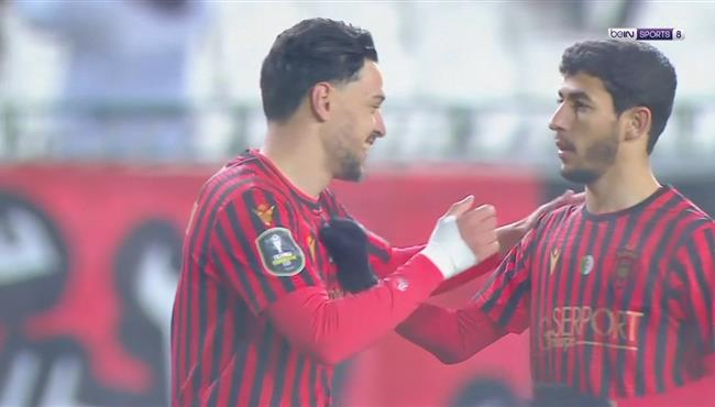 هدف اتحاد العاصمة الثاني العالمي في مرمي دجوليبا بكأس الكونفيدرالية