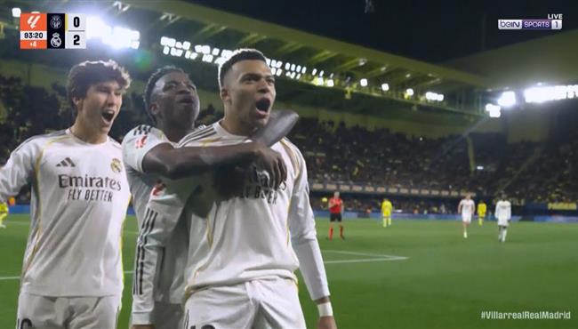 اهداف مباراة ريال مدريد وفياريال في الدوري الاسباني