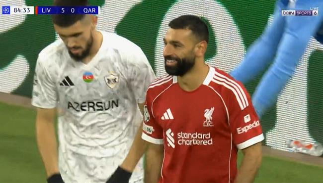 ماك اليستير يرفض تمريرة محمد صلاح ويهدر هدف محقق