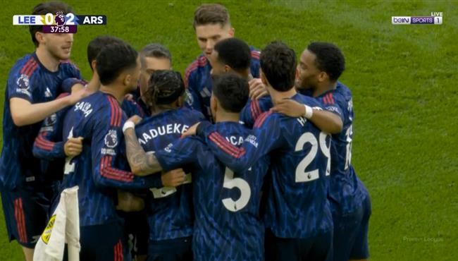 اهداف مباراة ارسنال وليدز يونايتد في الدوري الانجليزي