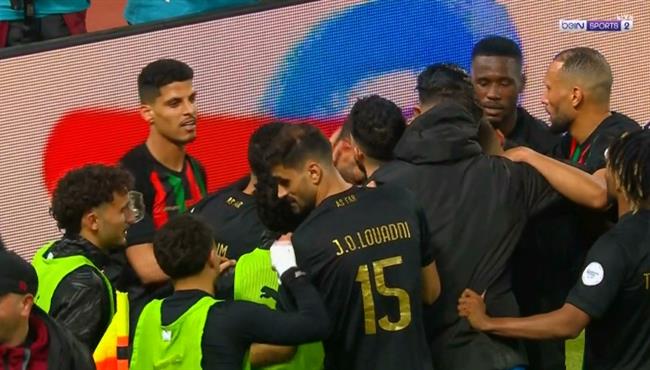 هدف فوز الجيش الملكي علي شبيبة القبائل (10) دوري ابطال افريقيا