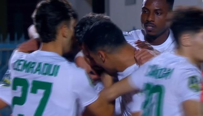 هدف تعادل المصري مع الزمالك (11) كأس الكونفيدرالية