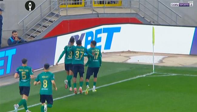 هدف مولودية الجزائر الاول في مرمي سانت ايلوي بدوري ابطال افريقيا