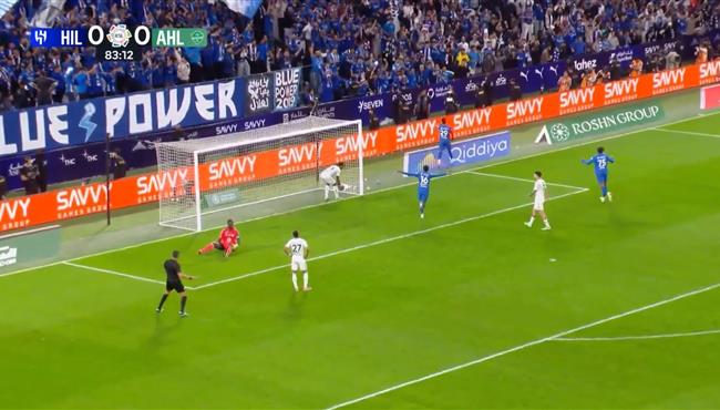 هدف الهلال الملغي امام الاهلي في الدوري السعودي