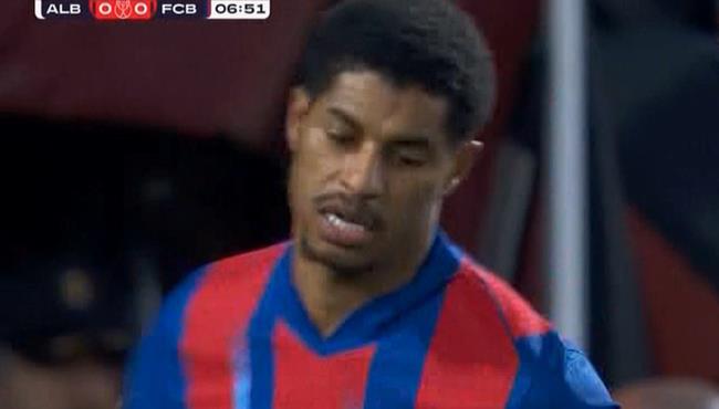 راشفورد يهدر هدف محقق امام ألباسيتي في كأس ملك اسبانيا