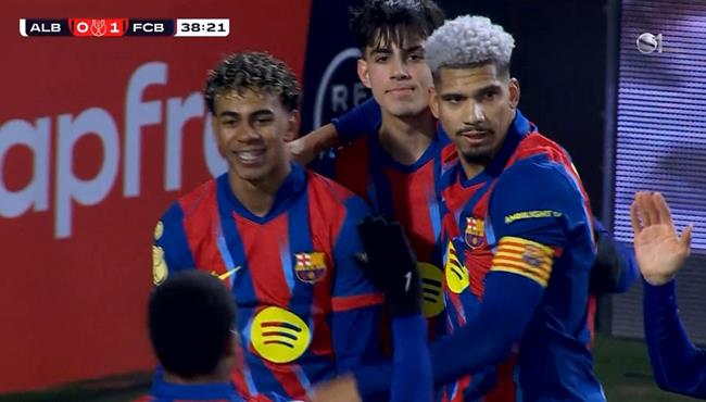 اهداف مباراة برشلونة وألباسيتي في كأس ملك اسبانيا