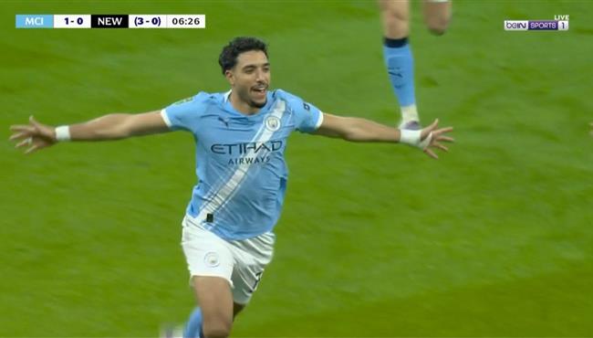 ملخص لمسات عمر مرموش في مباراة مانشستر سيتي ونيوكاسل بكأس الرابطة الانجليزية