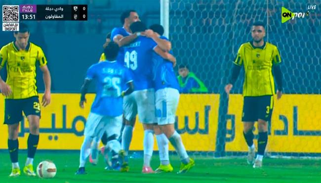 اهداف مباراة المقاولون العرب ووادي دجلة في الدوري المصري