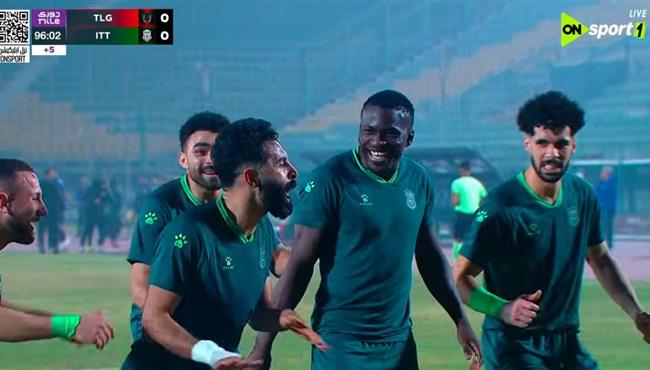 هدف فوز الاتحاد السكندري علي طلائع الجيش (10) الدوري المصري