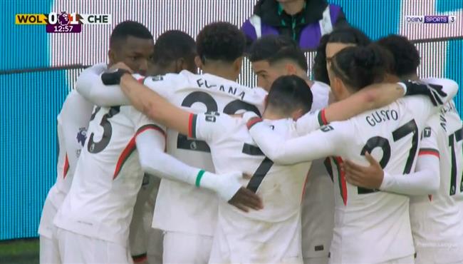 اهداف مباراة تشيلسي وولفرهامبتون في الدوري الانجليزي