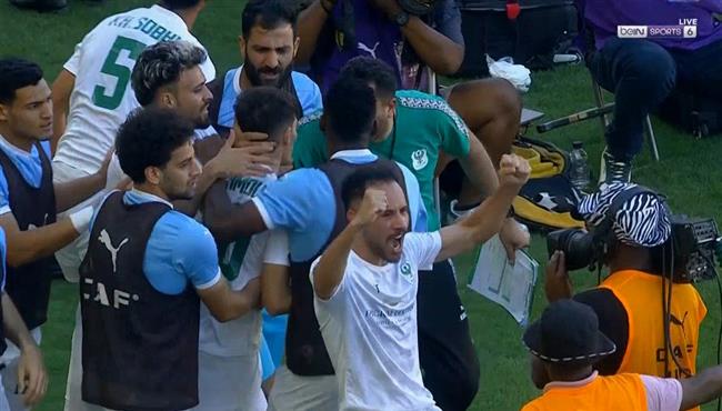 هدف تعادل المصري مع كايزر تشيفز (11) كأس الكونفدرالية