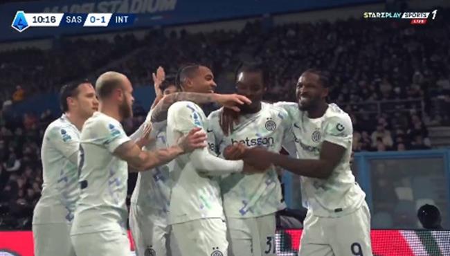 اهداف مباراة انتر ميلان وساسولو (50) الدوري الايطالي