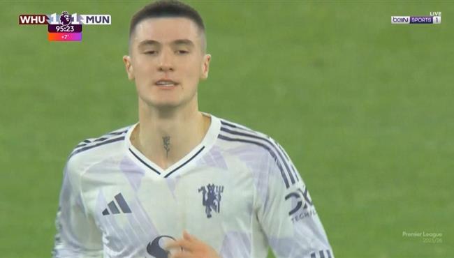 هدف تعادل مانشستر يونايتد القاتل مع وست هام (11) الدوري الانجليزي