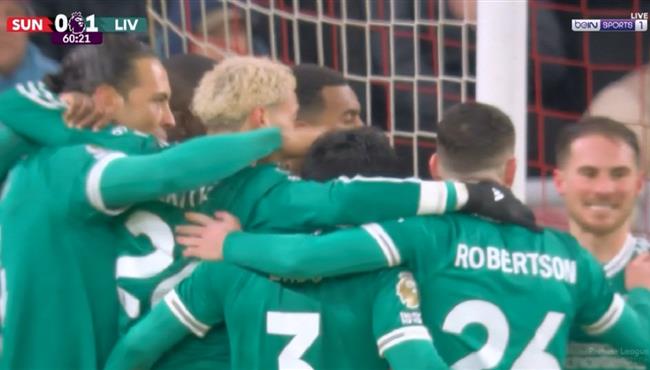 اهداف مباراة ليفربول وسندرلاند في الدوري الانجليزي