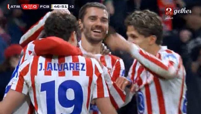 اهداف مباراة برشلونة واتلتيكو مدريد في كأس ملك اسبانيا