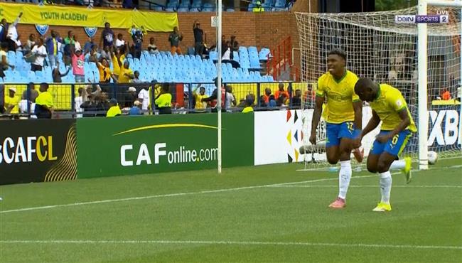 هدف صن داونز الاول في مرمي مولودية الجزائر بدوري ابطال افريقيا