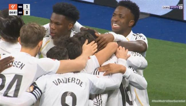 اهداف مباراة ريال مدريد وريال سوسيداد في الدوري الاسباني
