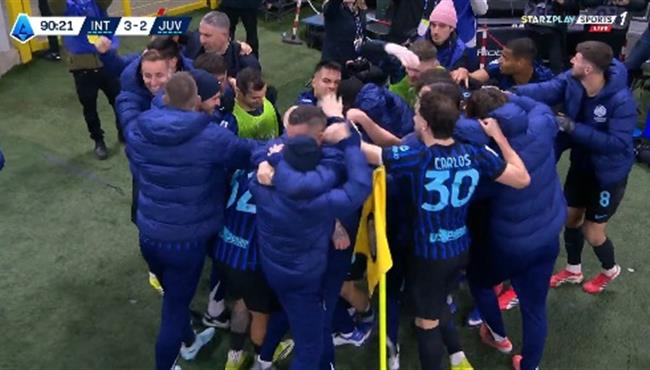 اهداف مباراة انتر ميلان ويوفنتوس (32) الدوري الايطالي