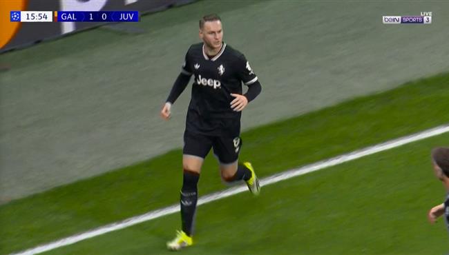 هدف تعادل يوفنتوس مع جالطة سراي (11) دوري ابطال اوروبا