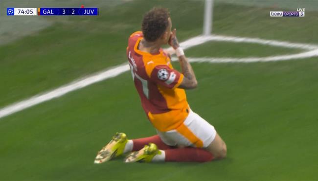 هدف جالطة سراي الرابع في مرمي يوفنتوس بدوري ابطال اوروبا