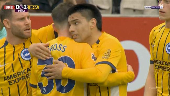 اهداف مباراة برايتون وبرينتفورد (20) الدوري الانجليزي