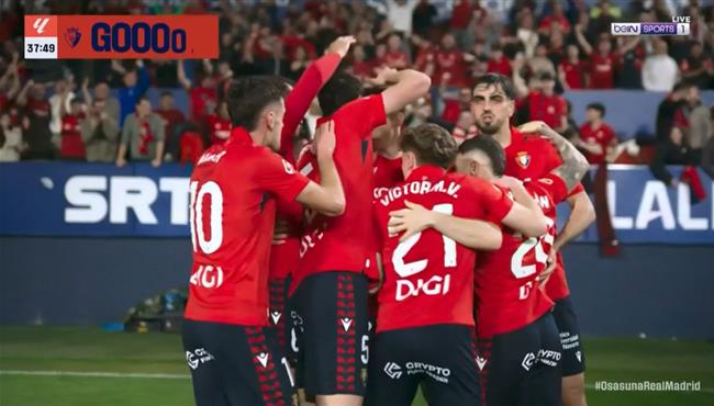 اهداف مباراة ريال مدريد واوساسونا في الدوري الاسباني