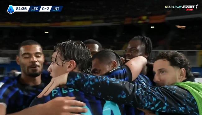 اهداف مباراة انتر ميلان وليتشي (20) الدوري الايطالي