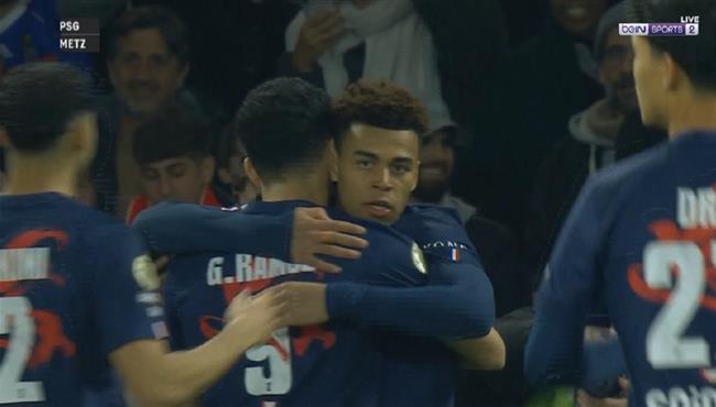 اهداف مباراة باريس سان جيرمان ميتز في الدوري الفرنسي