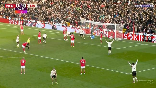 هدف فوز ليفربول القاتل علي نوتينجهام (10) الدوري الانجليزي