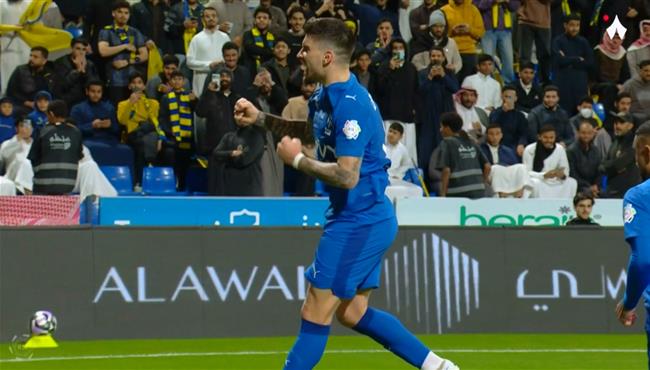 هدف الهلال الاول في مرمي التعاون بالدوري السعودي