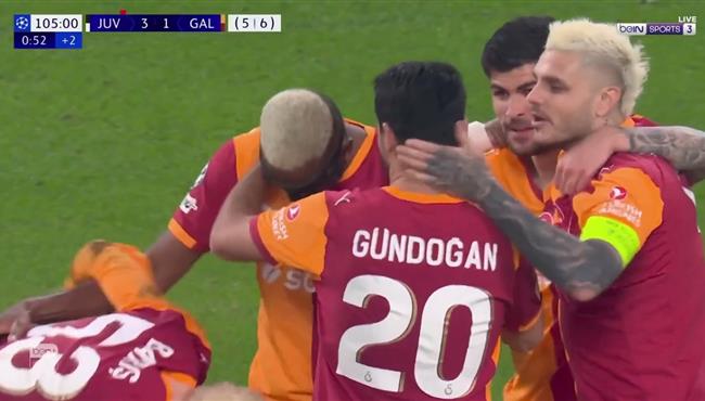 هدف جالطة سراي الاول في مرمي يوفنتوس بدوري ابطال اوروبا