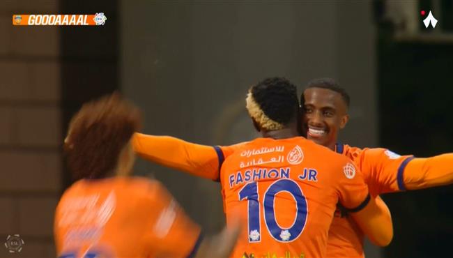 هدف الفيحاء الاول في مرمي النصر بالدوري السعودي