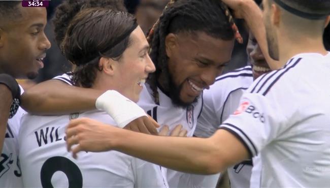 اهداف مباراة توتنهام وفولهام في الدوري الانجليزي